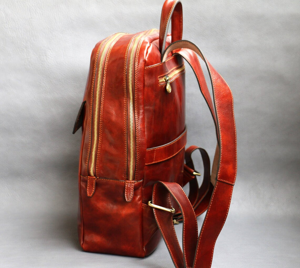 Premium Leather Backpack