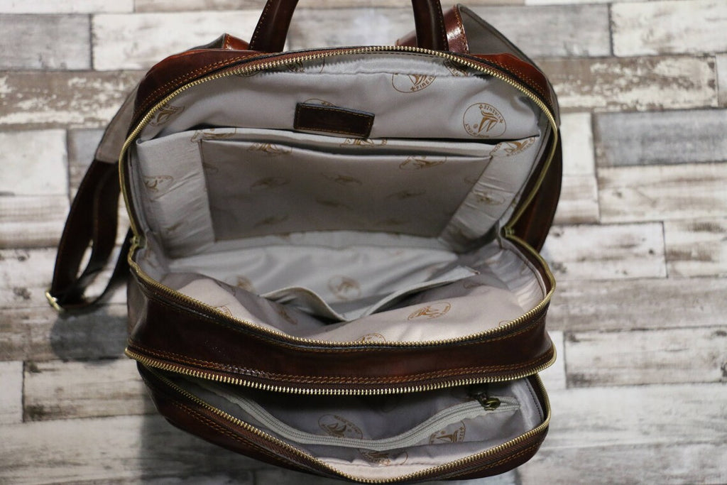 Premium Leather Backpack