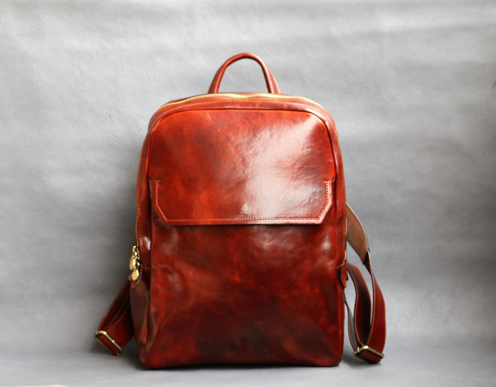 Premium Leather Backpack