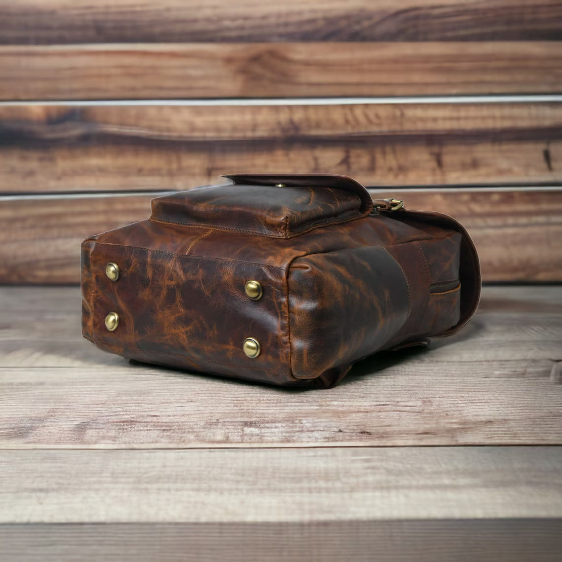 Heritage Voyager Premium Leather Backpack