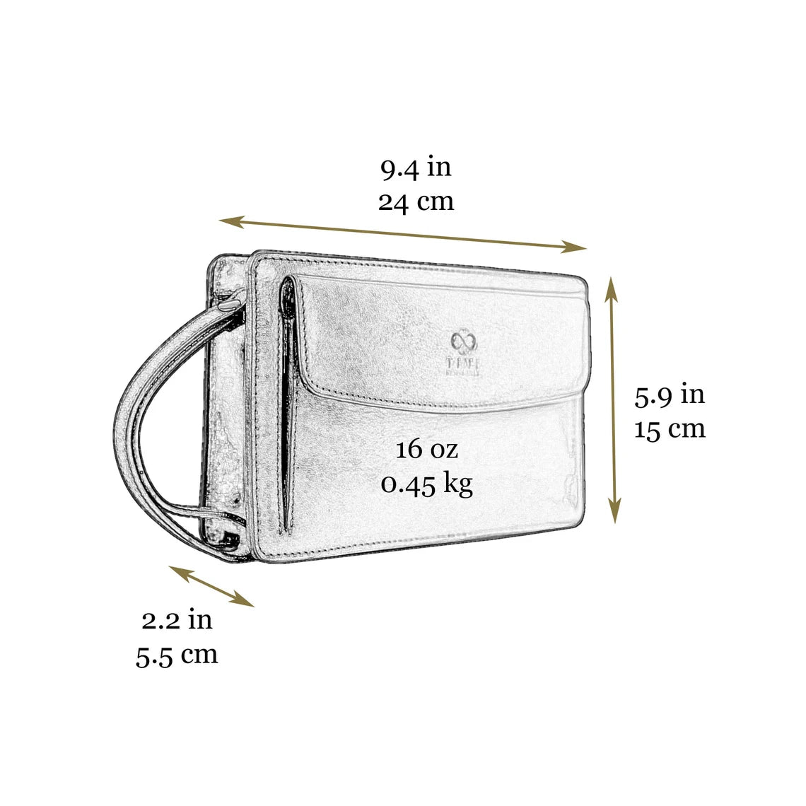 Regal Heritage Italian Leather Clutch Wallet