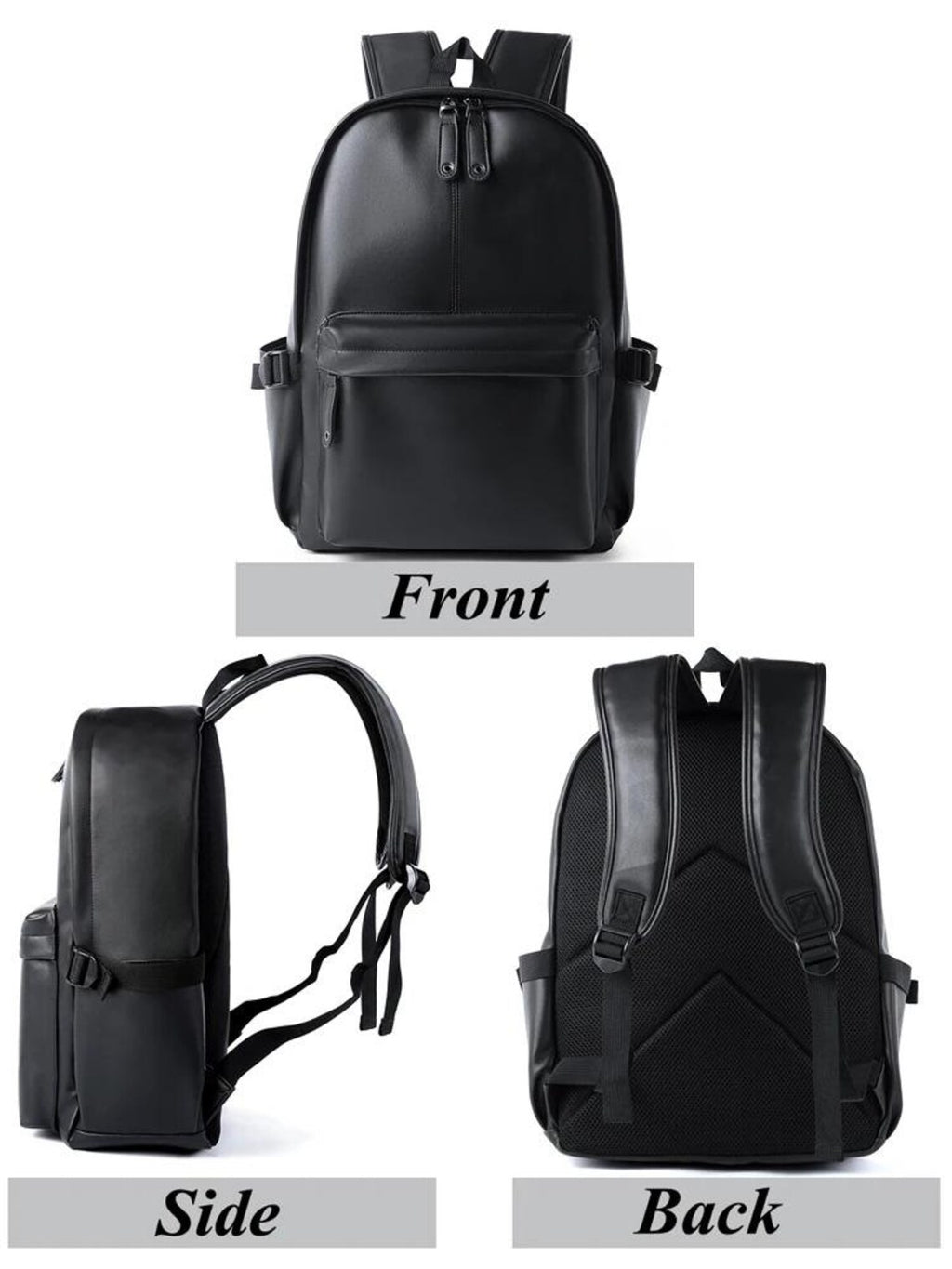 Urban Elite Waterproof Leather Laptop Backpack
