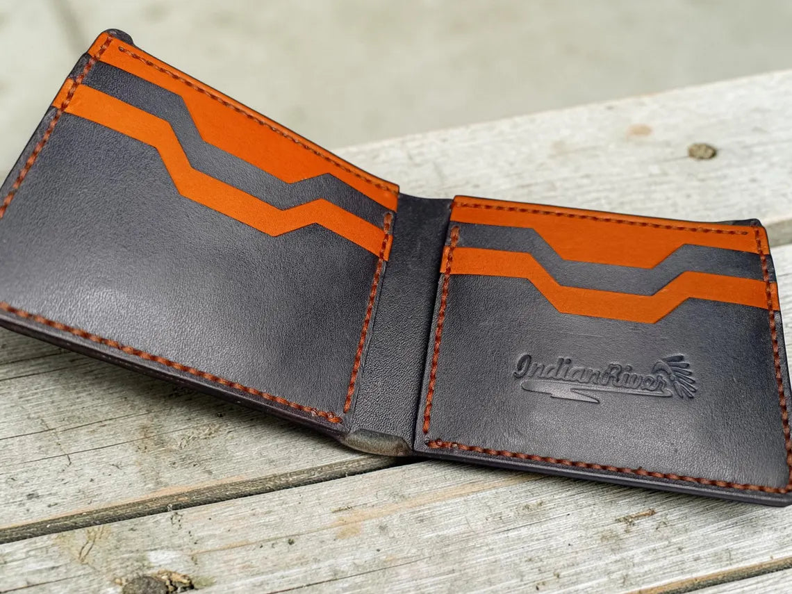 Vintage Sovereign Handcrafted Leather Bifold Wallet