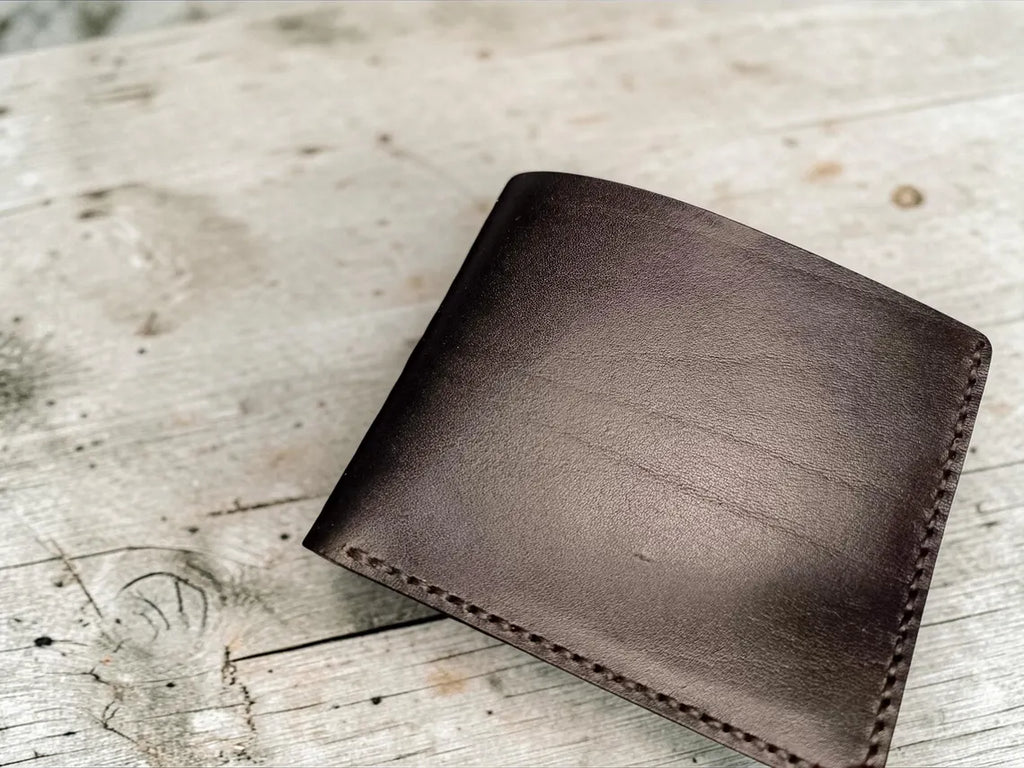 Vintage Sovereign Handcrafted Leather Bifold Wallet