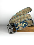 Artisan Heritage Embossed Leather Men's Belt