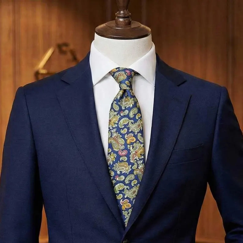 Premium Paisley Silk Tie