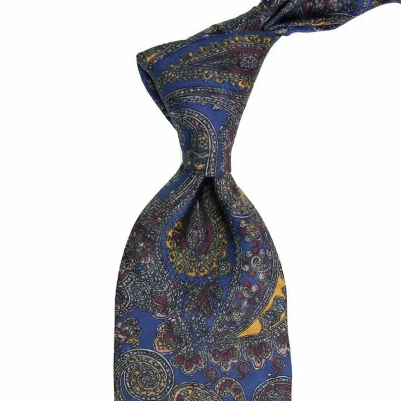Premium Paisley Silk Tie