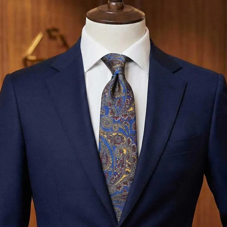Premium Paisley Silk Tie