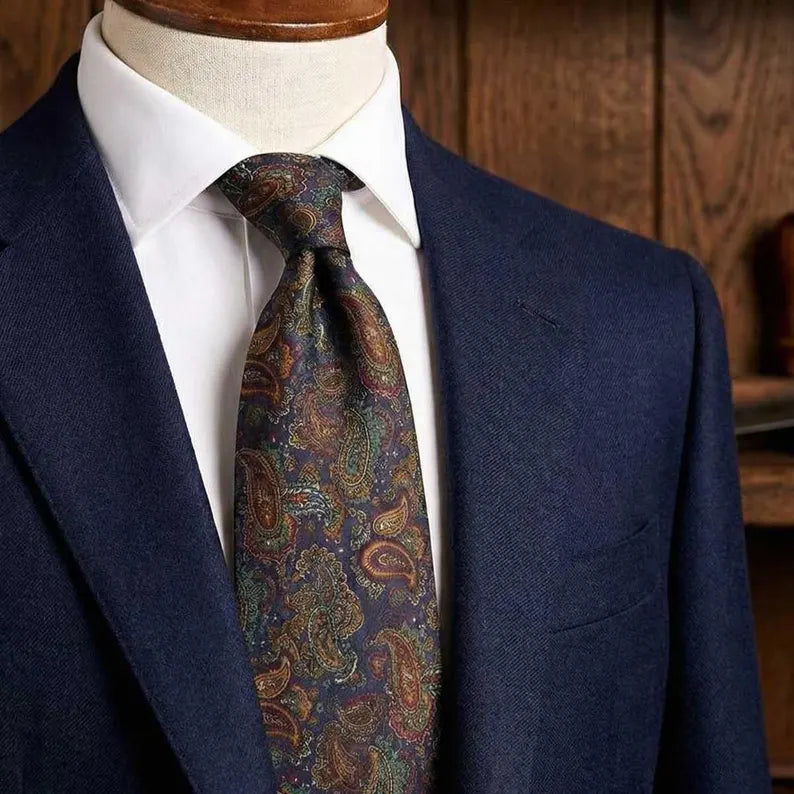 Premium Paisley Silk Tie