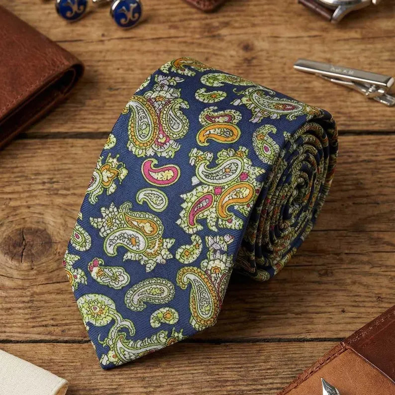 Premium Paisley Silk Tie